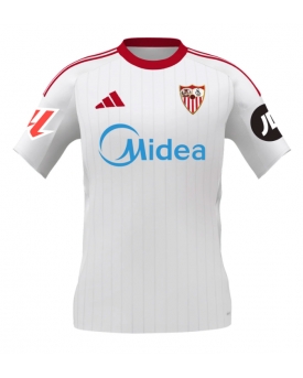 Sevilla Maglia Gara Casa Repliche 2025-26 Maniche Corte
